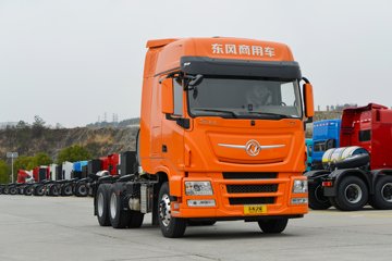 东风天龙旗舰KX 嵘耀版 12.9L LNG 520马力 6X4 东风14档 牵引车