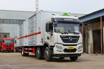 东风天锦KR 260马力 6X2 9.6米易燃液体厢式运输车(楚飞牌)