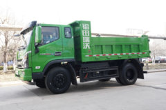 福田瑞沃 大金刚ES3EV 4X2 双顶 153后桥 3.8米排半纯电动自卸车 宁德时代140.95kWh