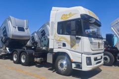 陕汽康明斯 龙骁 11.8L LNG 490马力 6X4 法士特12档 牵引车