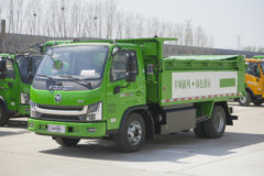 福田瑞沃 金刚S3EV 4X2 3.7米单排纯电动自卸车 宁德时代141.31kWh