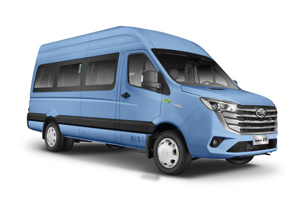 江淮星锐新6系 客运版 2.5T柴油 165马力 17座 带中门 高顶轻客