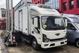 时代领航G6&nbsp;电动冷藏车外观图片