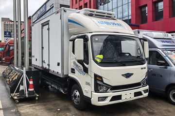 时代领航G6 4X2 4.08米单排纯电动冷藏车 141.32kWh