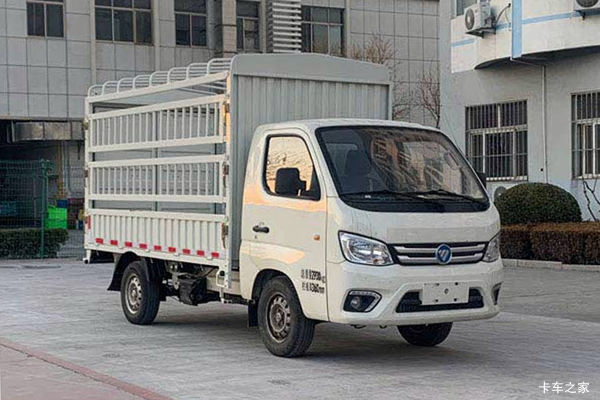 福田祥菱M1 3.2米单排纯电动仓栅式微卡 爱易科40.18kWh