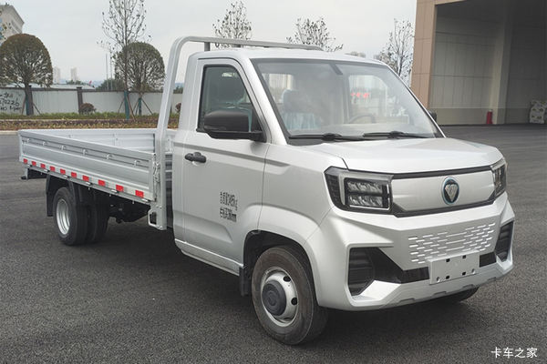 福田祥菱V5 3.4米单排纯电动栏板微卡 亿纬55.17kWh