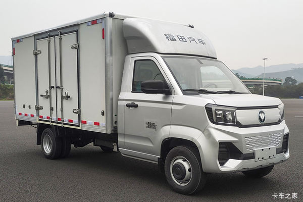 福田祥菱V5 3.7米单排纯电动厢式微卡 亿纬65.66kWh
