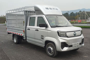 福田祥菱V5 3米双排纯电动仓栅式微卡 亿纬55.17kWh