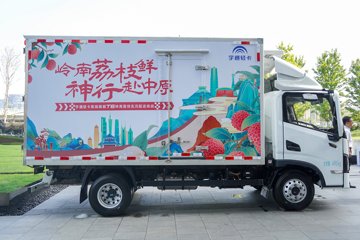 T6&nbsp;电动冷藏车外观图片