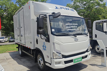 跃进大拿T1 重装版 4.17米单排纯电动厢式轻卡 宁德时代140.41kWh