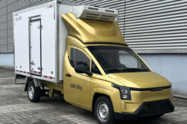 黄金小卡&nbsp;电动冷藏车外观图片