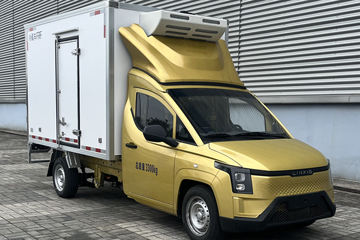 菱势 黄金小卡 冰宝 4X2 高厢 2.93米单排纯电动冷藏车 宁德时代53.58kWh