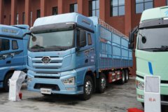 一汽解放 J7 640马力 8X4 9.4米AMT自动档仓栅式载货车