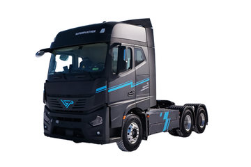 速豹 黑金刚 6X4 换电式纯电动牵引车 宁德时代301kWh