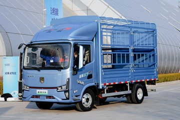 蓝擎·悦X7 宽体 4.18米单排纯电动仓栅式轻卡 弗迪200.3kWh