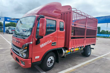 福田时代领航G6 2.7L CNG 190马力 万里扬6档 3.83米排半仓栅式轻卡