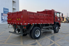 中国重汽成都商用车 V3 4.3L柴油 220马力 4X2 法士特10档 斯泰尔后桥 4.14米排半自卸车