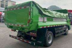 江淮工程车骏铃G5 4X2 纯电动单排车厢可卸式垃圾车 宁德时代162.28kWh(勤宏牌)