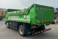 江淮工程车骏铃G5 4X2 纯电动单排车厢可卸式垃圾车 宁德时代162.28kWh(勤宏牌)