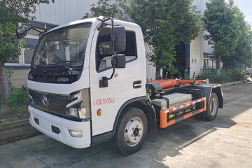 东风福瑞卡F6 4X2 插电式混合动力车厢可卸式垃圾车(炎帝牌)17.2kWh