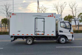 帅铃EV3&nbsp;电动冷藏车外观图片