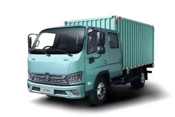 福田奥铃 工程版 155马力 3.135米双排厢式轻卡