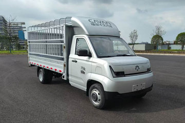 福田卡文 乐迪 悦行版 液刹 3.8米单排纯电动仓栅式微卡 爱易科71.63kWh