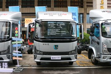 蓝擎·龙X7 2.5L柴油 185马力 法士特8档 3.85米排半仓栅式轻卡