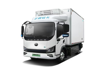 宇通轻卡T5 4X2 4.02米单排燃料电池冷藏车 深澜100.46kWh