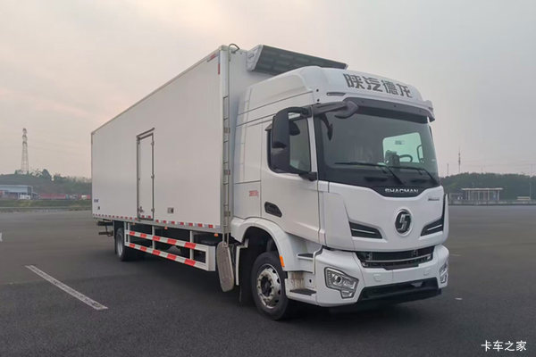 陕汽德龙M6000 菁英版 300马力 4X2 AMT自动档 9.4米冷藏车