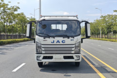 江淮骏铃EV9 4.15米单排纯电动仓栅式轻卡 宁德时代140.41kWh