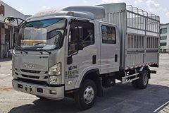 庆铃五十铃KV600 2.5L柴油 161马力 五十铃6档 3.13米双排仓栅式轻卡