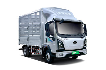 重汽豪曼 星蓝Max EM3 4.18米单排纯电动仓栅式轻卡 弗迪150.83kWh
