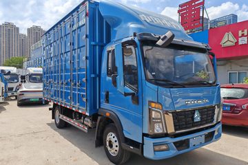 重汽HOWO统帅 4.15米单排纯电动厢式轻卡 弗迪131.98kWh