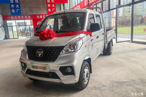 福田 祥菱V2 1.6L 122马力 汽油 2.7米双排栏板微卡