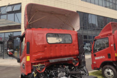 福田时代领航G6 2L LNG 150马力 万里扬8档 4.17米单排仓栅式轻卡