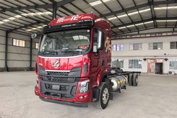 东风柳汽 乘龙H5 创富版 7.7L LNG 320马力 4X2 法士特8档 9.7米厢式载货车