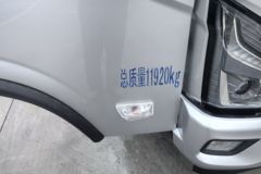 福田 欧马可S3 快运版 170马力 5.25米排半厢式载货车