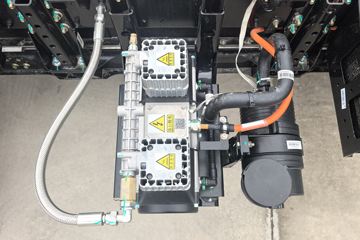 ����HOWO�Ῠ���� 4.15�׵��Ŵ��綯��ʽ�Ῠ �й�����100.87kWhͼƬ