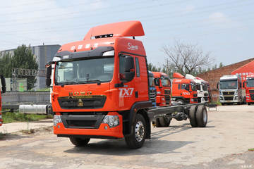 重汽HOWO TX7 7.4L柴油 350马力 4X2 中国重汽10档 AMT自动档 5.8米排半栏板载货车