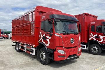 东风新疆畅行X3 4.5L柴油 280马力 4X2 法士特8档 6.8米仓栅式载货车