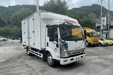 庆铃 五十铃M100 132马力 4.13米单排厢式轻卡