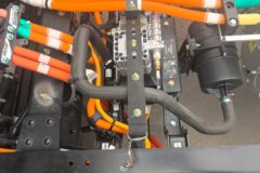 重汽HOWO统帅 4.15米单排纯电动仓栅式轻卡 弗迪150.83kWh