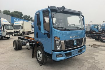 重汽HOWO统帅 气刹 4.15米单排纯电动仓栅式轻卡 宁德时代140.41kWh
