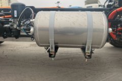 重汽HOWO统帅 气刹 4.15米单排纯电动仓栅式轻卡 宁德时代140.41kWh