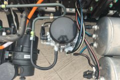 重汽HOWO统帅 气刹 4.15米单排纯电动仓栅式轻卡 宁德时代140.41kWh