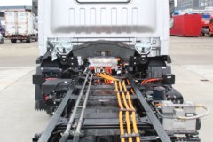 重汽HOWO轻卡悍将 4.15米单排纯电动仓栅式轻卡 宁德时代140.41kWh