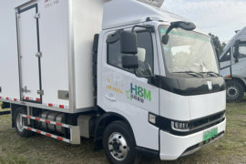 星智H8M&nbsp;电动冷藏车外观图片