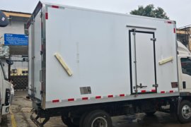 统帅&nbsp;电动冷藏车上装图片