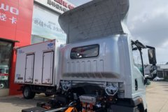 重汽HOWO统帅 4.15米单排纯电动仓栅式轻卡 宁德时代100.07kWh